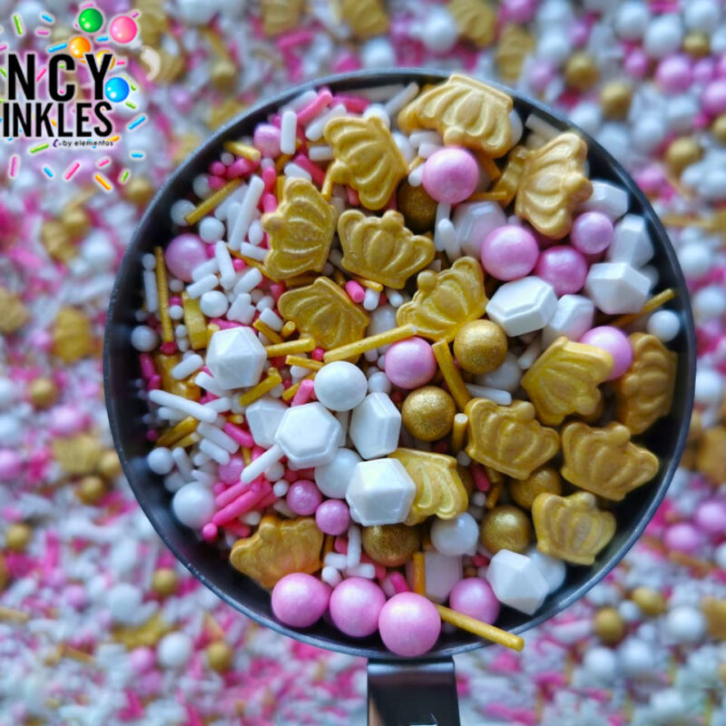 Fancy Sprinkles Coronas y Diamantes