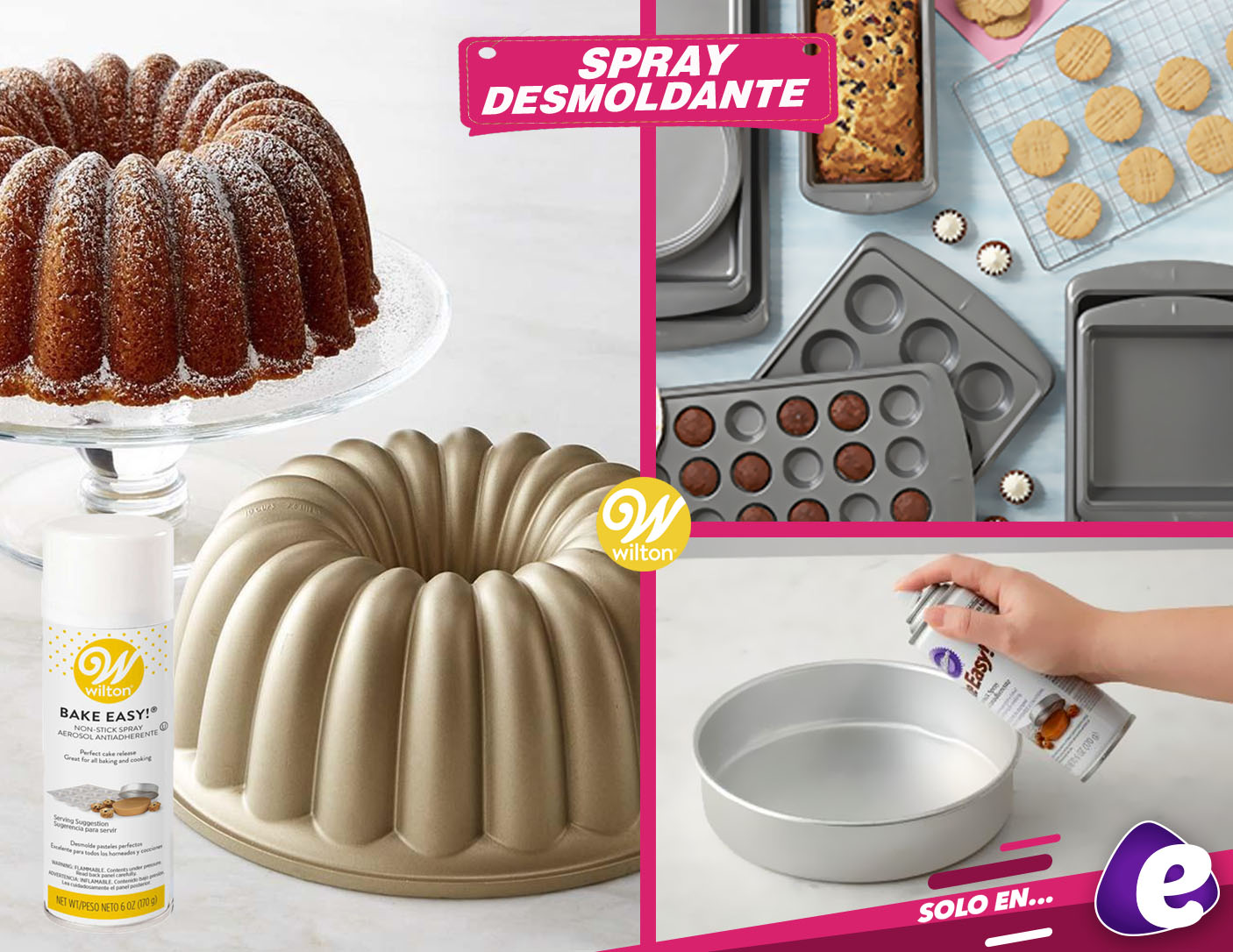 Spray Desmoldante Wilton