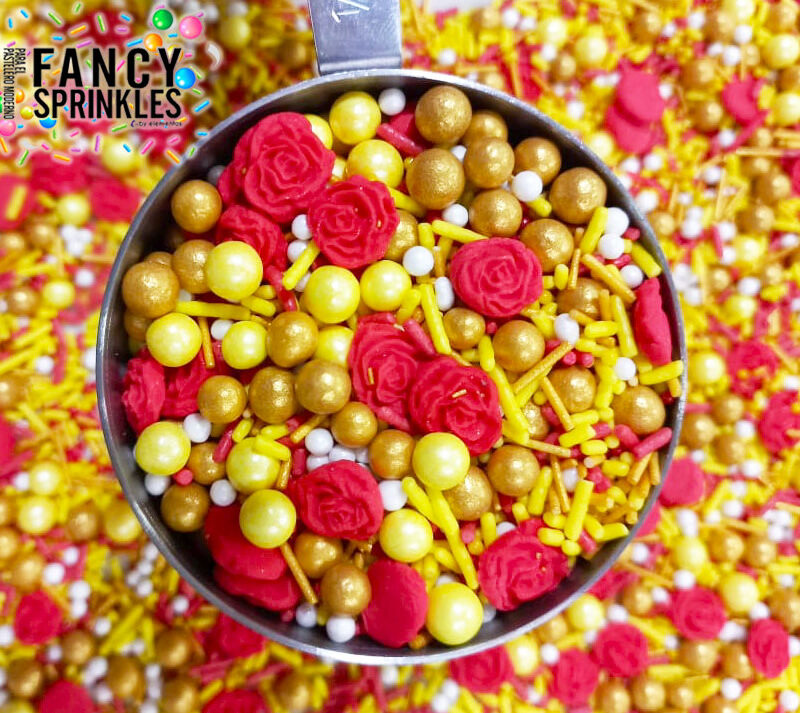 Fancy Sprinkles Rosas