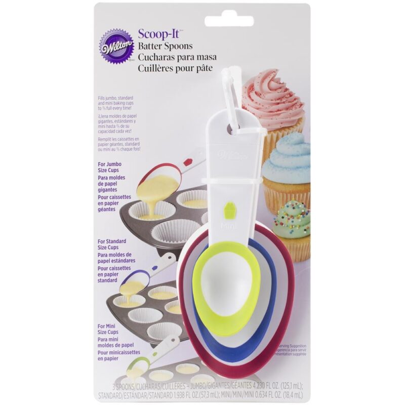 Cucharas para masa Wilton