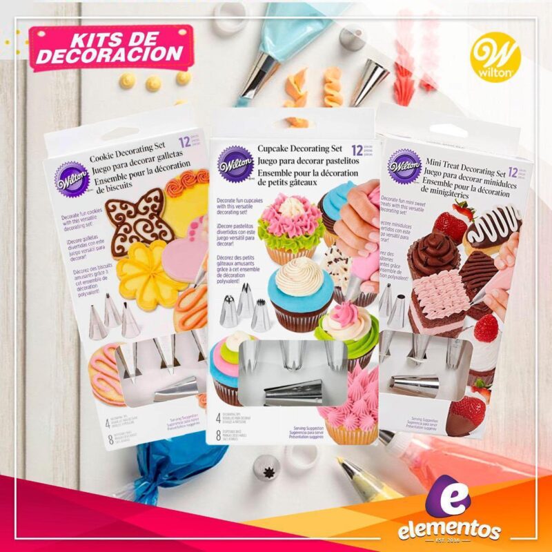 Kit de Decoracion Cupcake Wilton