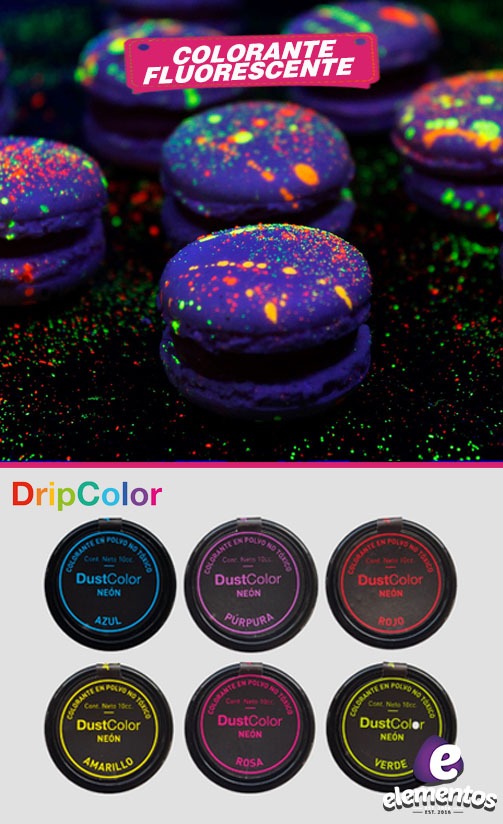 Colorante Fluorescente Rosa