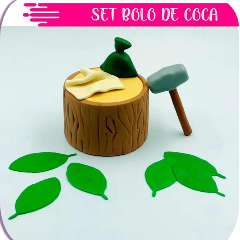 Set Bolo de Coca