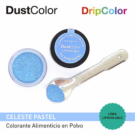 Colorante Liposoluble Celeste Pastel