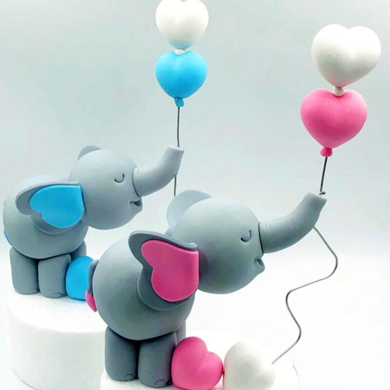 Elefante con globito