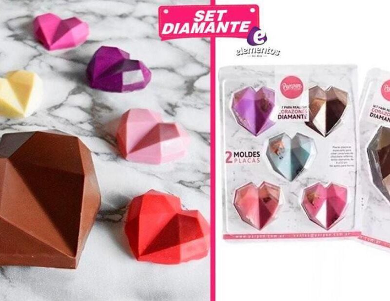 Set de Corazones Diamante - PARPEN