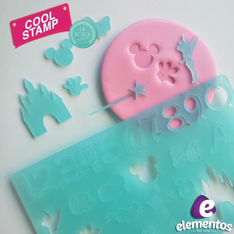 COOL STAMP numeros y estampas fantasy